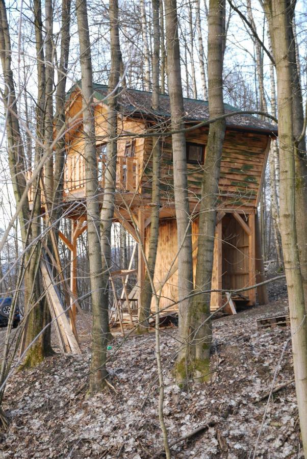 Treehouse Velke Losiny Bagian luar foto