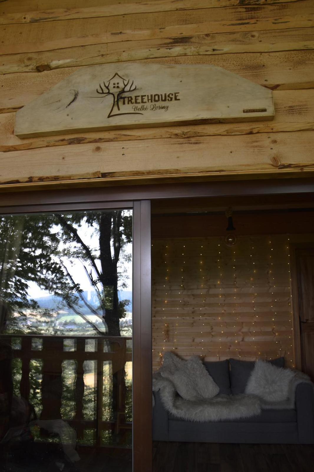 Treehouse Velke Losiny Bagian luar foto